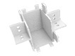 DLU R X-Y connector X-Y конектор - бял