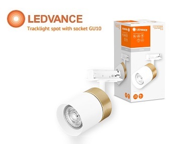 LEDVANCE TRACKLIGHT Spot Cylinder Gold GU10
