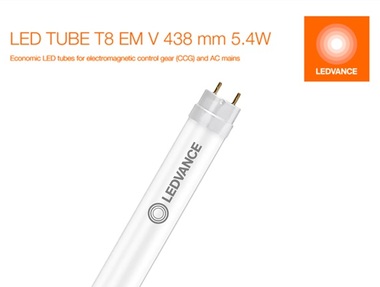 LEDVANCE VALUE EM T8 - 5.4W - 438mm 