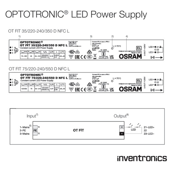 OT FIT 35 / 220-240 / 350 D NFC L - недимируеми | led-bg.com