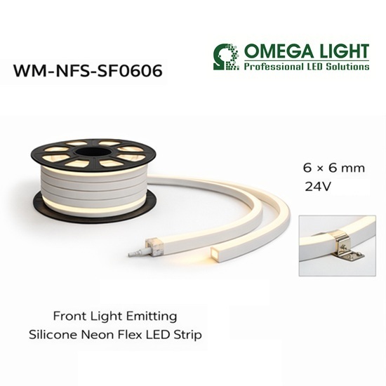 LED неон NFS-SF0606 - 10W/m - 24VDC - IP65 | led-bg.com